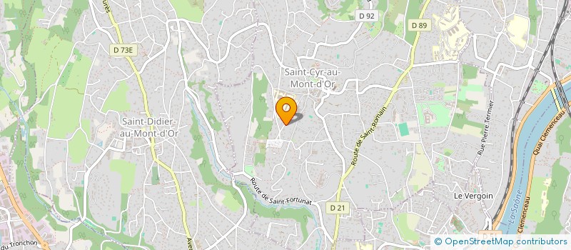 localisation de l'entreprise SVA 2025  SAINT-CYR-AU-MONT-D'OR