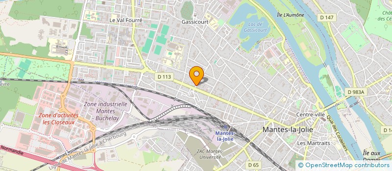 localisation de l'entreprise SVA à MANTES-LA-JOLIE