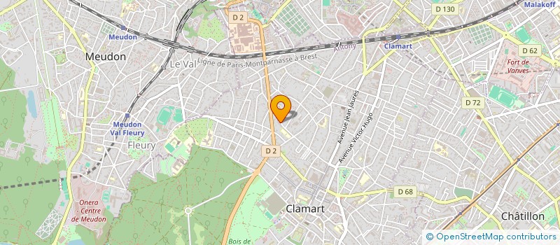 localisation de l'entreprise SVA CONSULTING à CLAMART