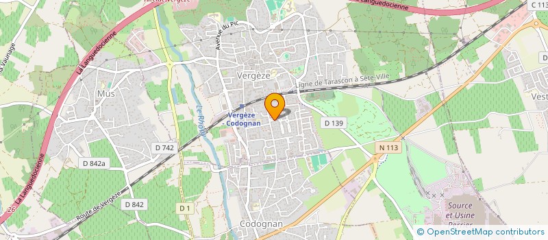 localisation de l'entreprise SVA CONTROLES à VERGEZE
