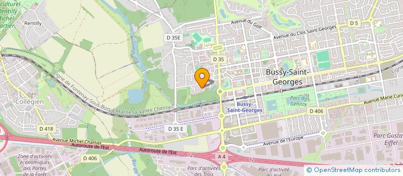 localisation de l'entreprise SVA SI CONSULTING  BUSSY-SAINT-GEORGES