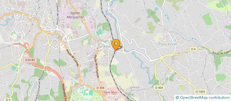 localisation de l'entreprise SVAD AZUR à GRASSE