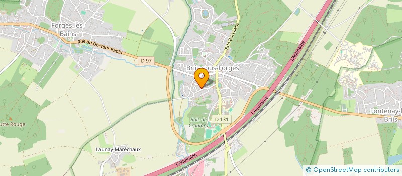 localisation de l'entreprise SVAIATEC à BRIIS-SOUS-FORGES
