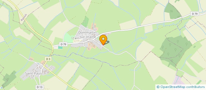 localisation de l'entreprise SVAL HORIZON  DOMMARTIN-SUR-VRAINE