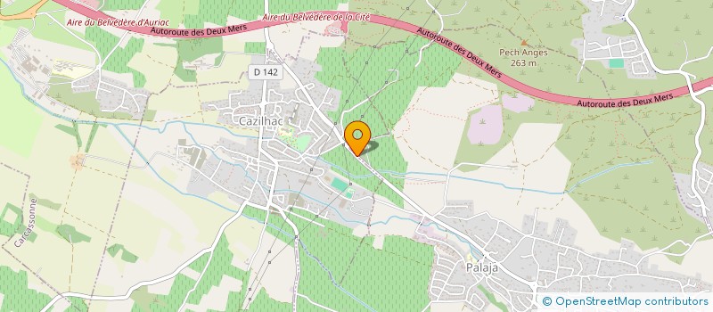 localisation de l'entreprise SVALL INVEST à CAZILHAC