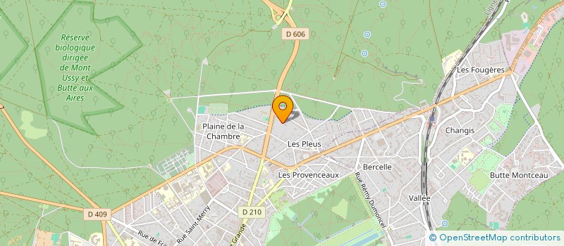 localisation de l'entreprise SVANA  FONTAINEBLEAU