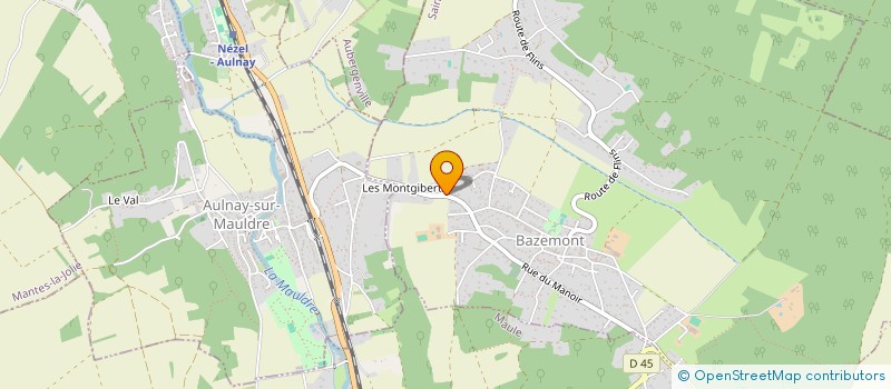 localisation de l'entreprise SVANDA ECO B2B  BAZEMONT