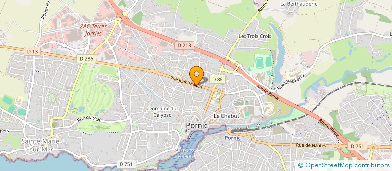 localisation de l'entreprise SVANNIERAGENCEMENT à PORNIC