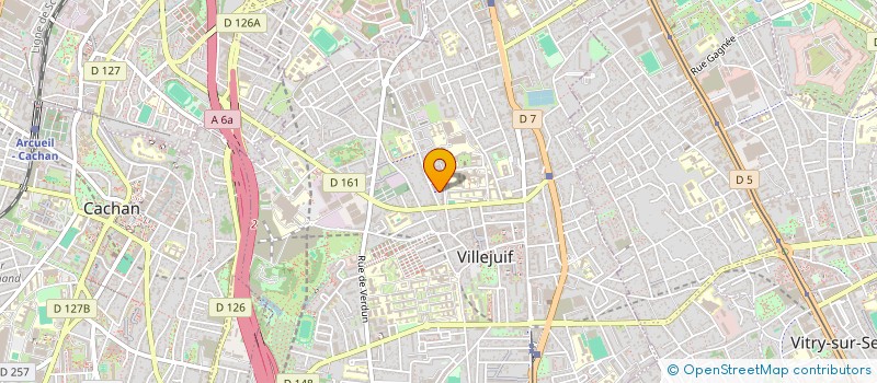 localisation de l'entreprise SVAR LIFE SCIENCE à VILLEJUIF