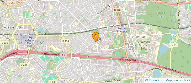 localisation de l'entreprise SVARCA à NOISY-LE-GRAND