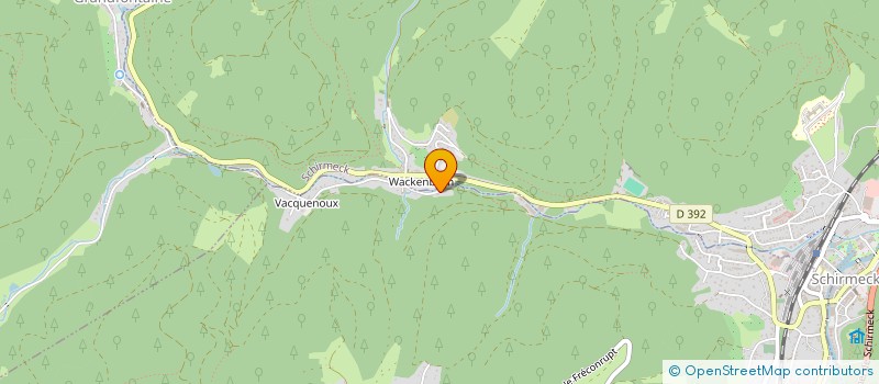 localisation de l'entreprise SVB  LA BROQUE