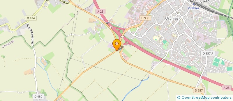 localisation de l'entreprise SVB DE LA CONFITURERIE  ORCHIES