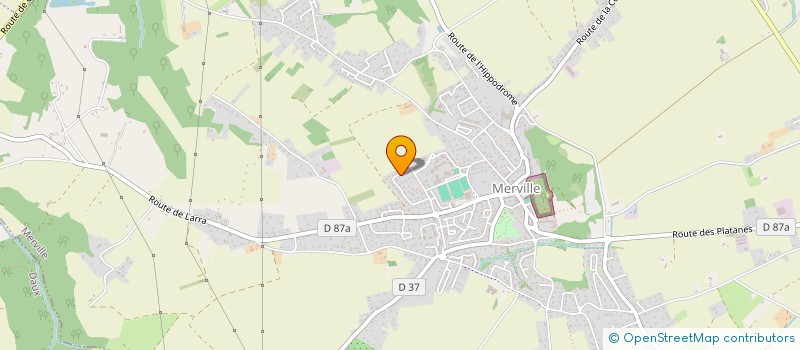 localisation de l'entreprise SVCS à MERVILLE