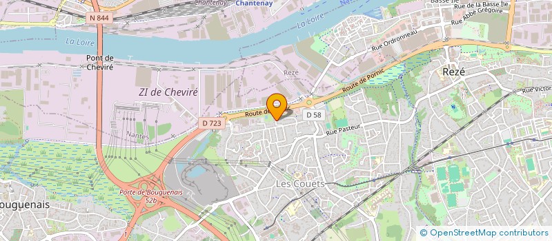 localisation de l'entreprise SVCV SAS  BOUGUENAIS