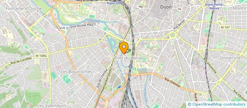 localisation de l'entreprise SVD à DIJON