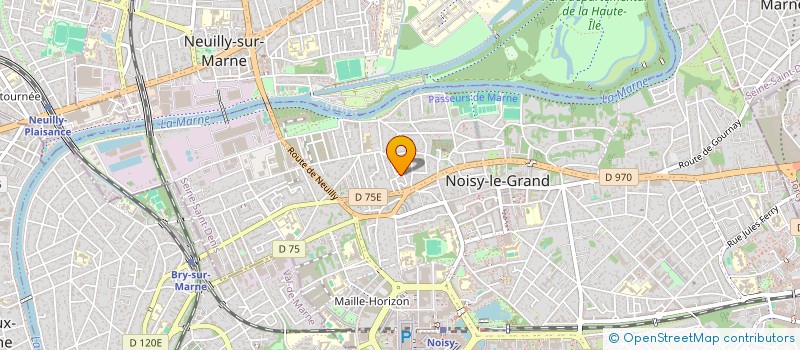 localisation de l'entreprise SVD  NOISY-LE-GRAND