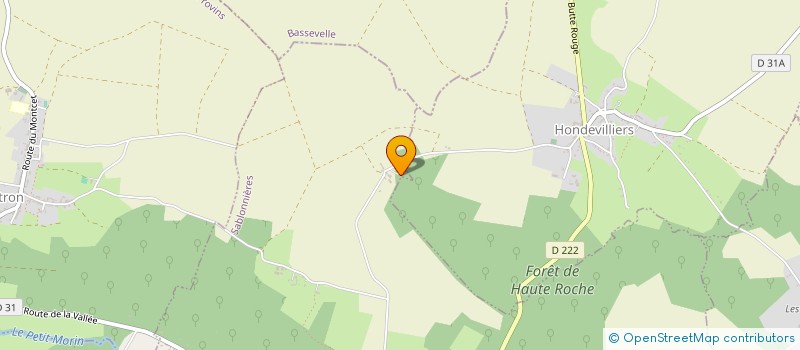 localisation de l'entreprise SVDF  SABLONNIERES