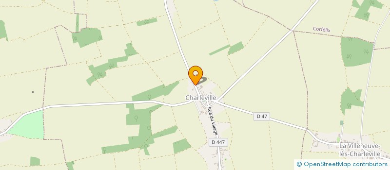 localisation de l'entreprise SVDP  CHARLEVILLE