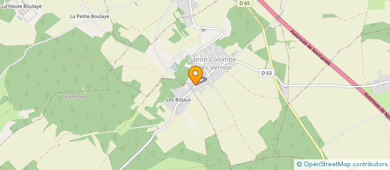 localisation de l'entreprise SVDP CONSEIL  SAINTE-COLOMBE-PRES-VERNON