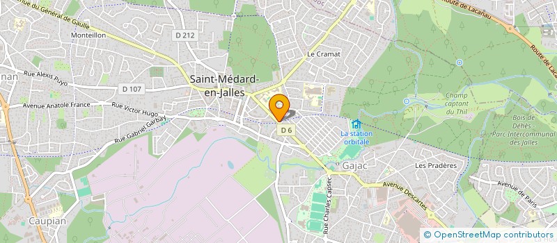 localisation de l'entreprise SVE DISTRIBUTION à SAINT-MEDARD-EN-JALLES