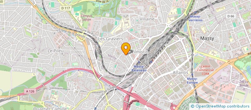 localisation de l'entreprise SVEA à MASSY
