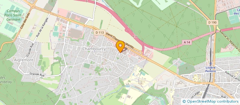 localisation de l'entreprise SVEC ALBATROS  CHAMBOURCY