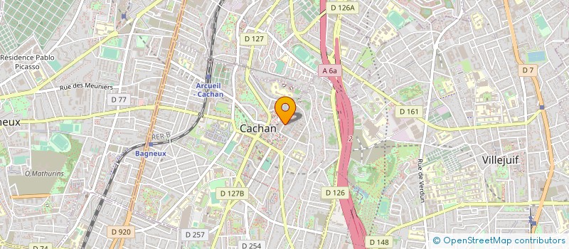 localisation de l'entreprise SVEL RENOVATION à CACHAN