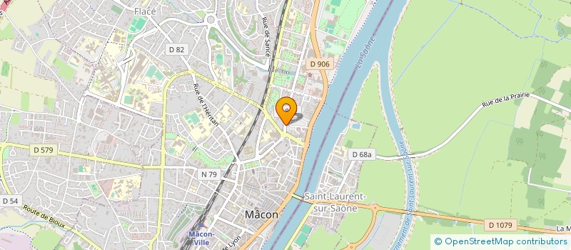 localisation de l'entreprise SVELTELINE à MACON