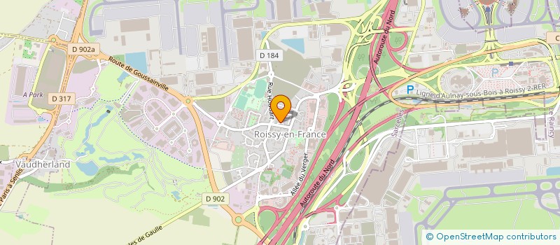 localisation de l'entreprise SVEN  ROISSY-EN-FRANCE