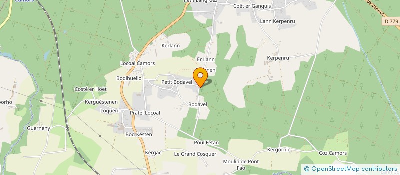 localisation de l'entreprise SVEN ARCHITECTURE  CAMORS