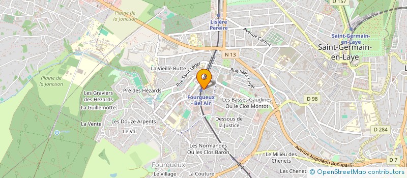 localisation de l'entreprise SVENOVA  SAINT-GERMAIN-EN-LAYE