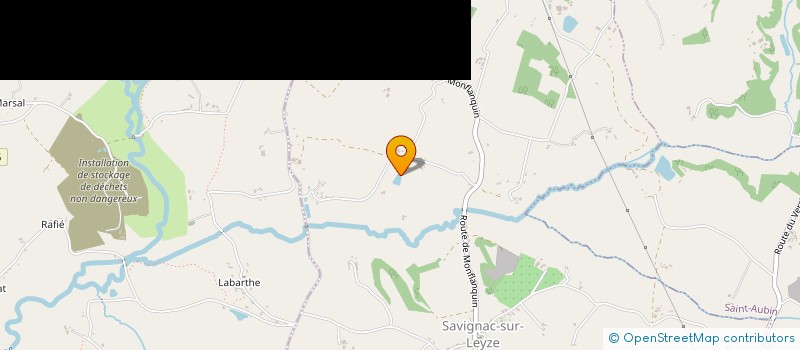 localisation de l'entreprise SVENSSON BOUYE PROPRIETE SCI  LACAPELLE-BIRON