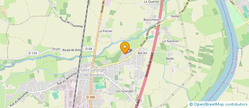 localisation de l'entreprise SVER à SAINT-GEORGES-DE-RENEINS