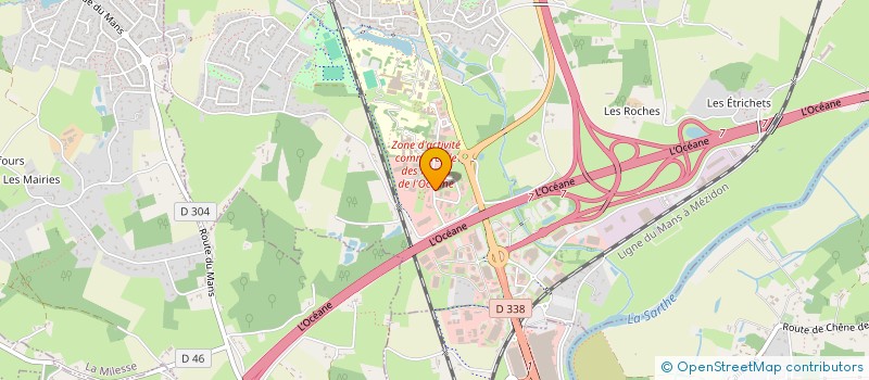 localisation de l'entreprise SVER à SAINT-SATURNIN