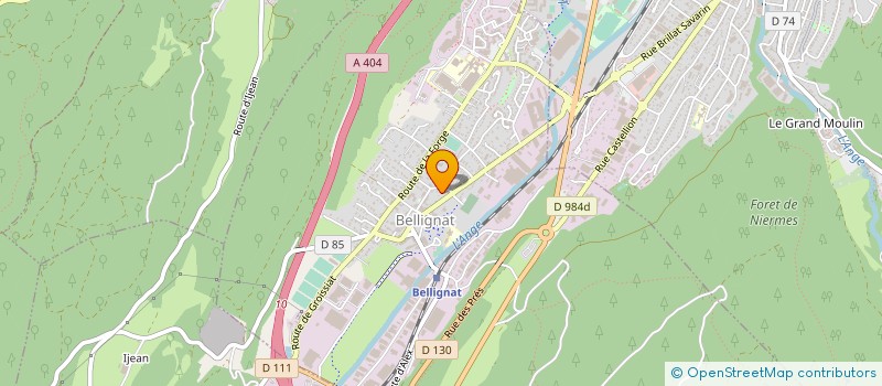 localisation de l'entreprise SVETIT  BELLIGNAT