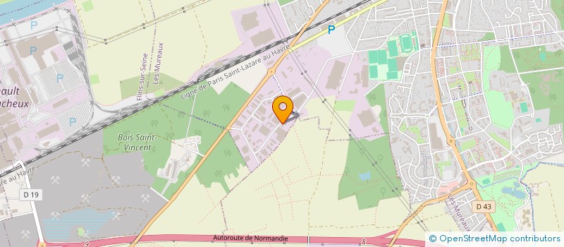 localisation de l'entreprise SVF à MUREAUX (LES)