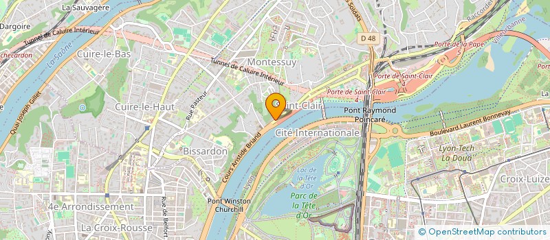 localisation de l'entreprise SVFORTMR  CALUIRE-ET-CUIRE