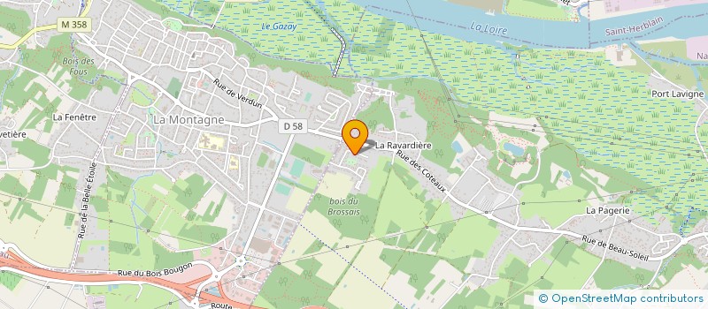 localisation de l'entreprise SVG CONSULTING à BOUGUENAIS