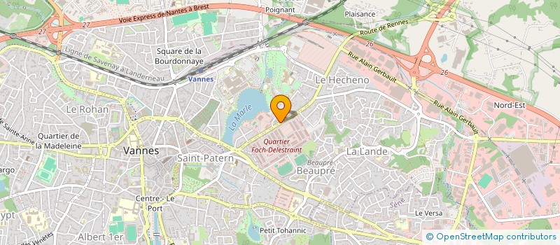 localisation de l'entreprise SVGA à VANNES