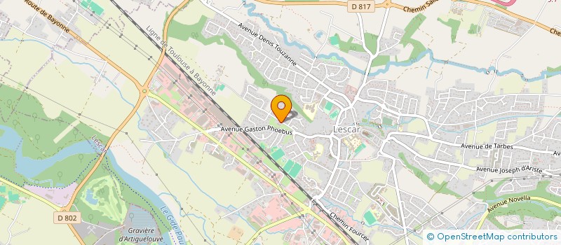 localisation de l'entreprise SVH INVEST  LESCAR