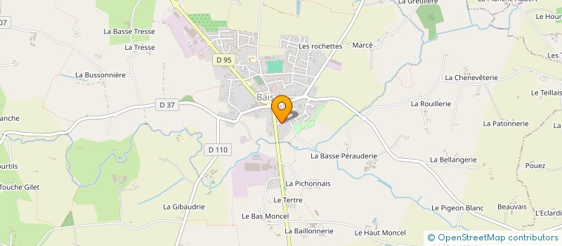localisation de l'entreprise SVHR GROUPE à BAIS