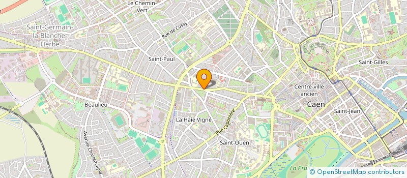 localisation de l'entreprise SVI à CAEN