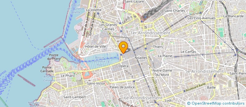 localisation de l'entreprise SVI ASSURANCES MARSEILLE à MARSEILLE