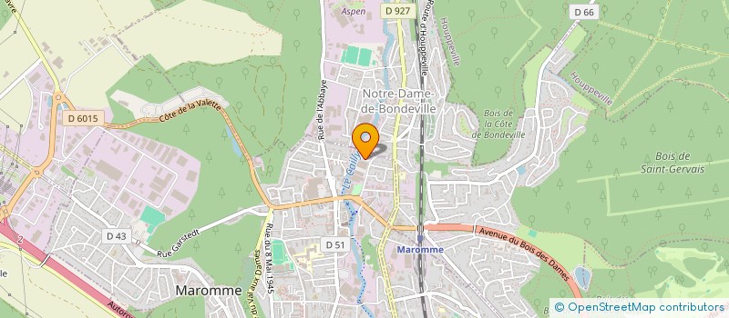 localisation de l'entreprise SVI SHOP SARL à MAROMME
