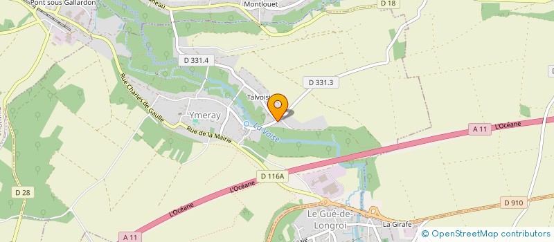 localisation de l'entreprise SVIFI PATRIMOINE à YMERAY