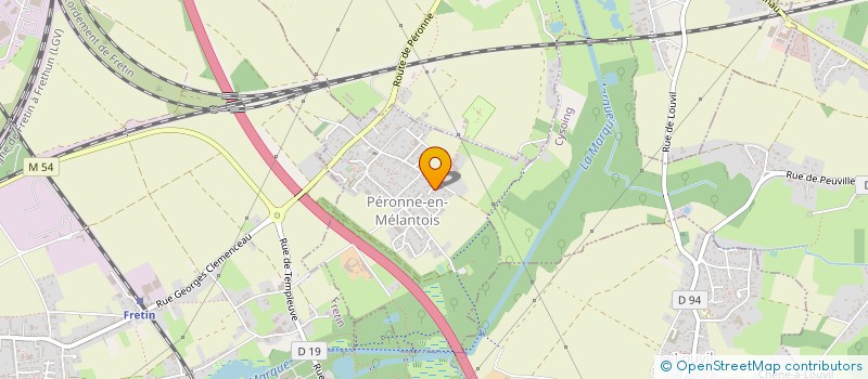 localisation de l'entreprise SVIMMO à PERONNE-EN-MELANTOIS