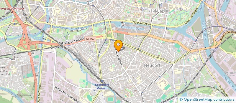 localisation de l'entreprise SVISMAT-SWISSMAT-SUISSEMAT à STRASBOURG