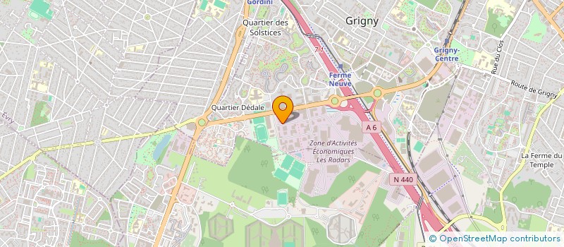 localisation de l'entreprise SVIT à GRIGNY