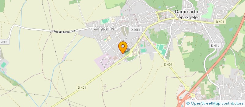 localisation de l'entreprise SVJ SELECT  LONGPERRIER