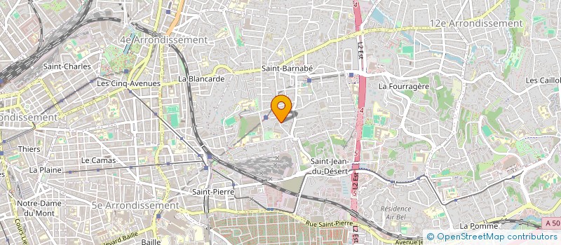 localisation de l'entreprise SVK SUD à MARSEILLE